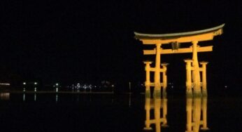 冬の厳島神社はとても荘厳で美しかった。そう、とっても