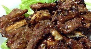 肉食女子におすすめ！[風雅]の骨付きカルビで自宅晩酌-宮崎市