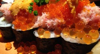 イクラとウニがこぼれ落ちてる！贅沢のっけ寿司-KURAGE/宮崎市