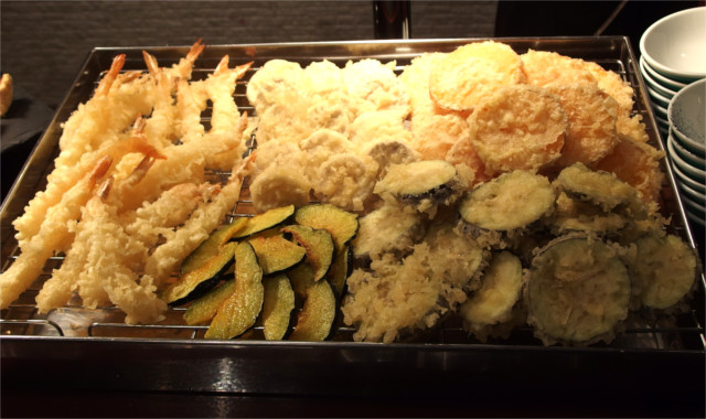 伝統野菜の天ぷら