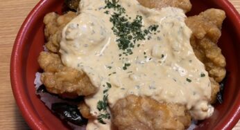 お昼から呑みたくなる、、みんな大好き「塚田農場」のチキン南蛮丼 -宮崎市
