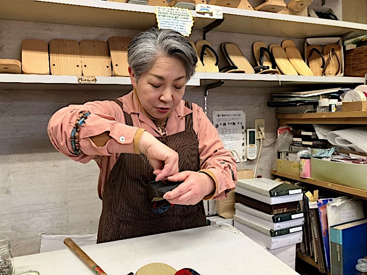 店主の谷口章子さん