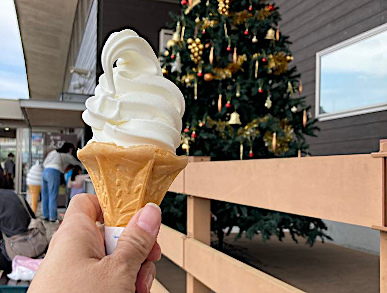 道の駅えびののソフトクリーム