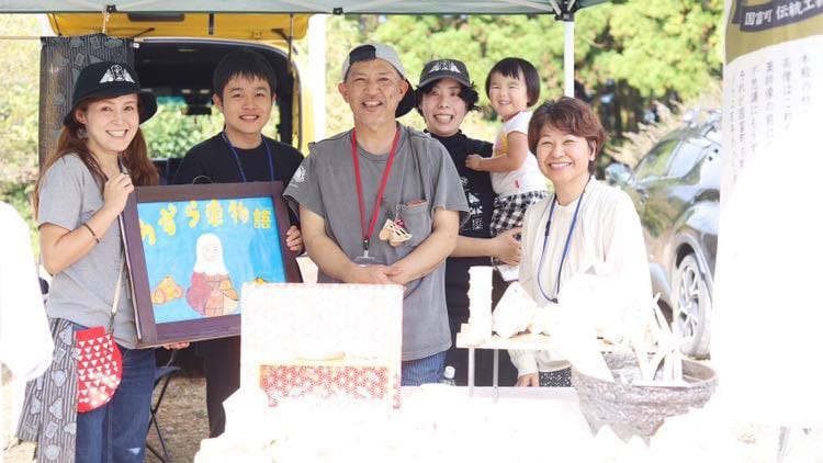 法華嶽うずら車保存会の皆さん