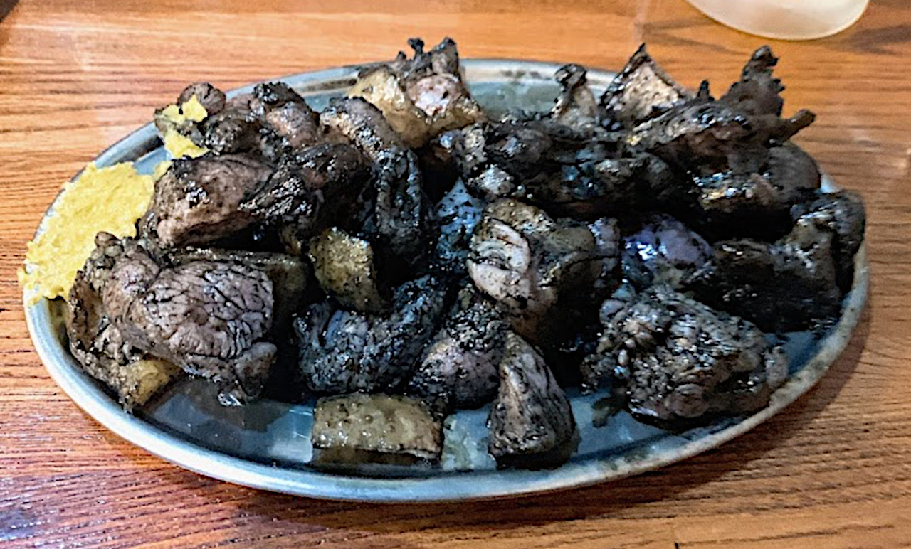 地鶏炭火焼き