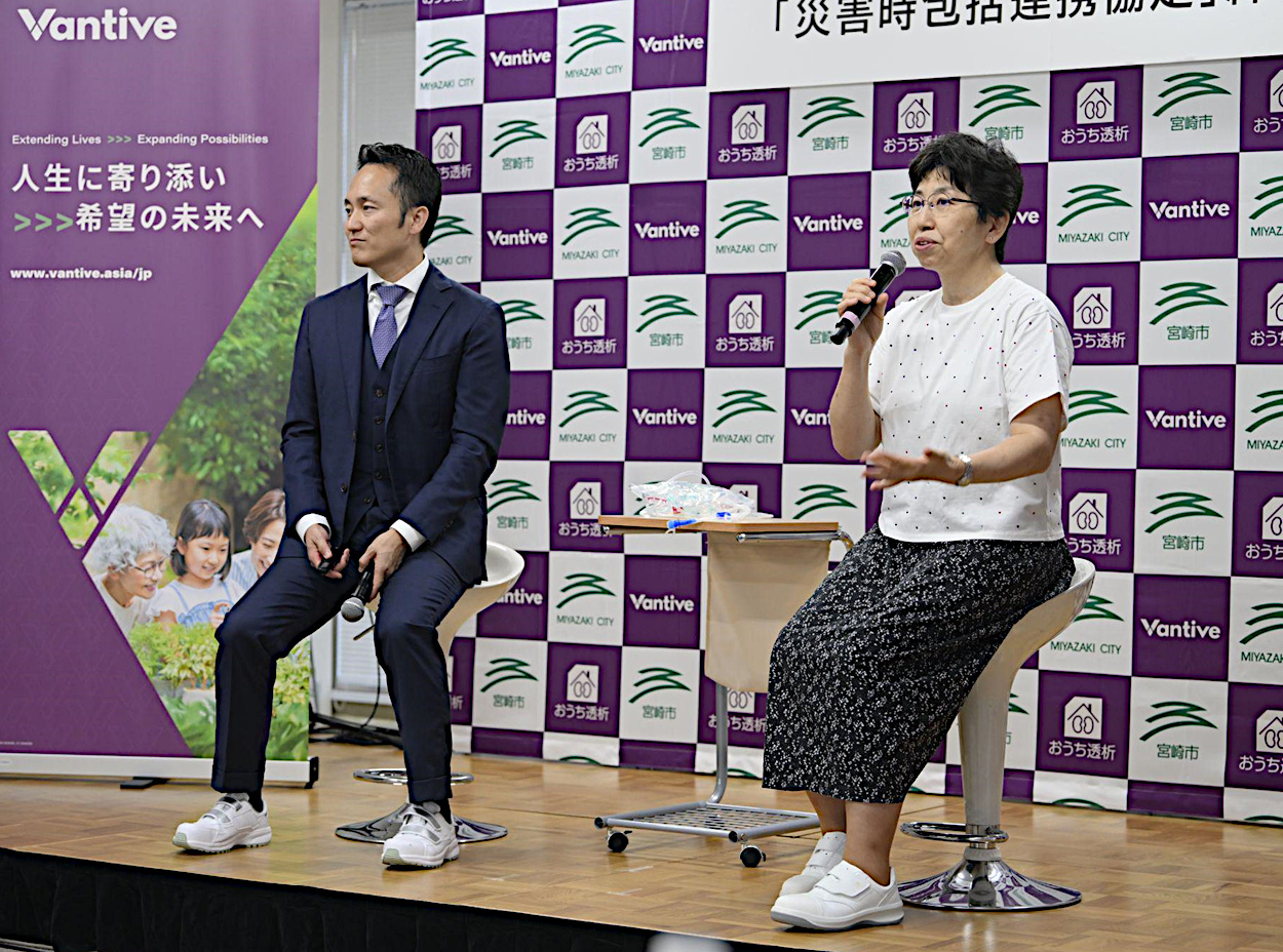 河野社長と池田医師