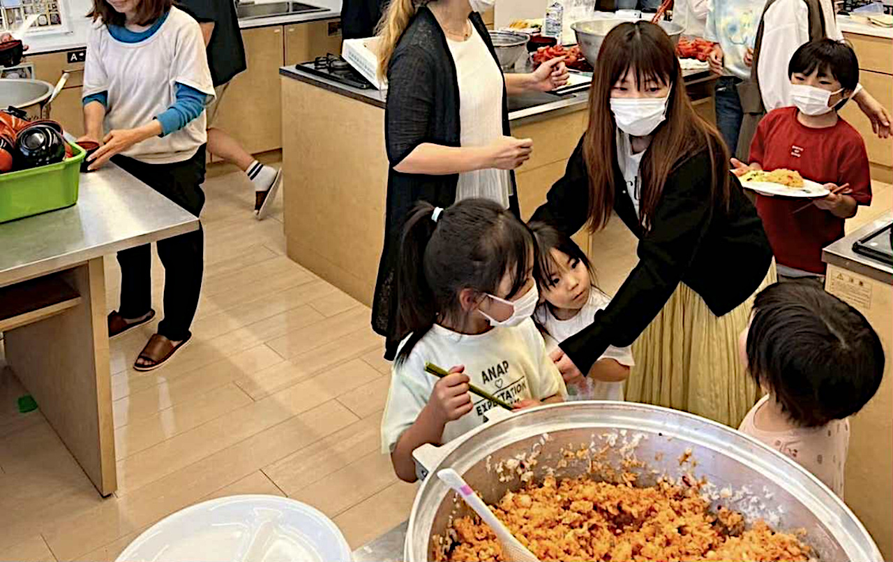 こども食堂の様子