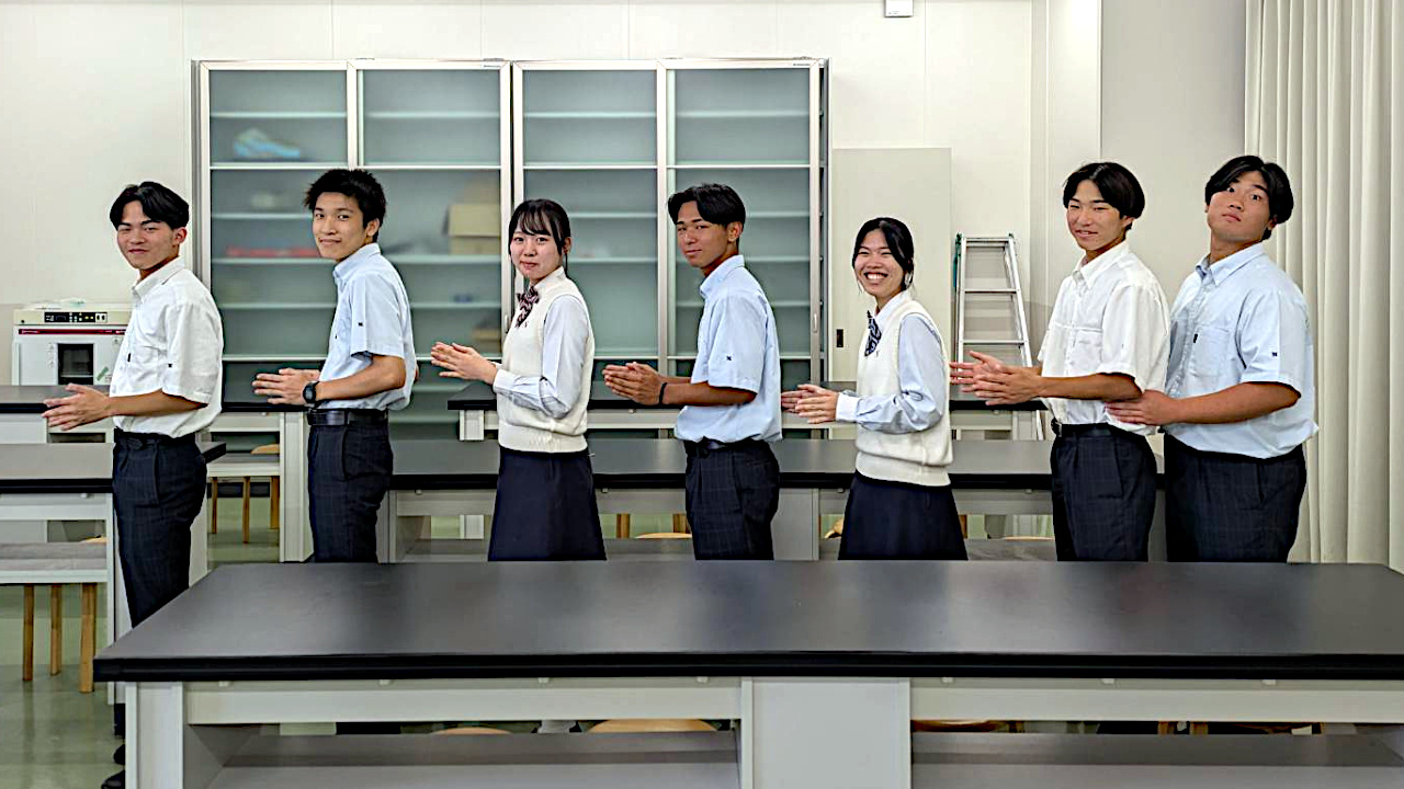 日南学園トレイン部の面々