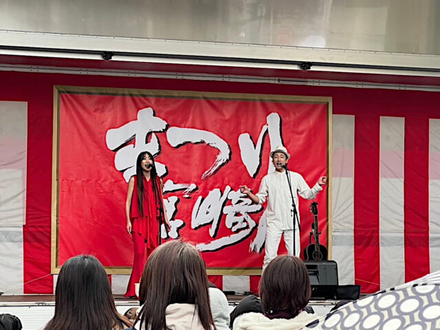 まつり宮崎のステージ