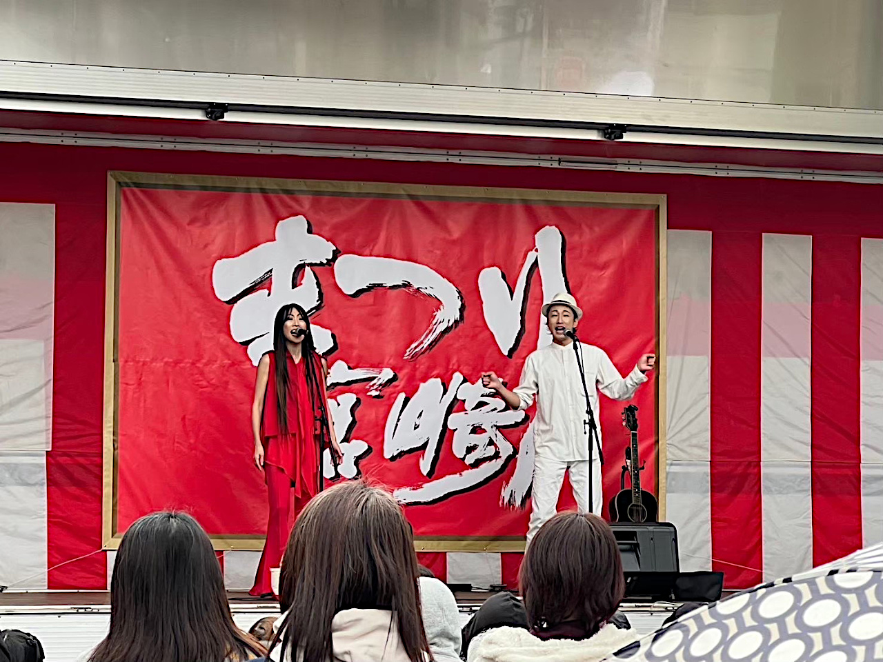 まつり宮崎のステージ