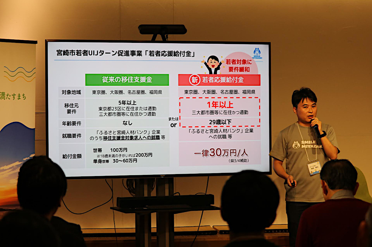 移住促進施策の説明