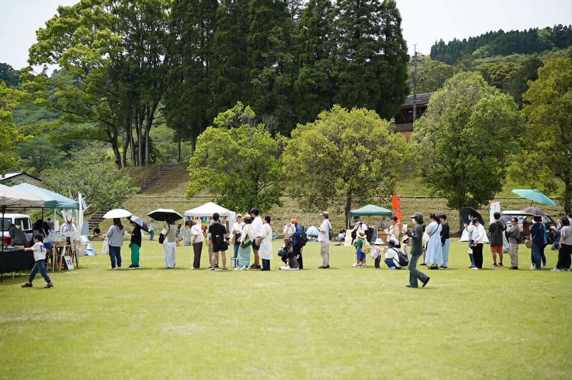 前回の野菜無料配布の様子