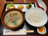 炎の舞らくい宮崎駅店の冷や汁定食