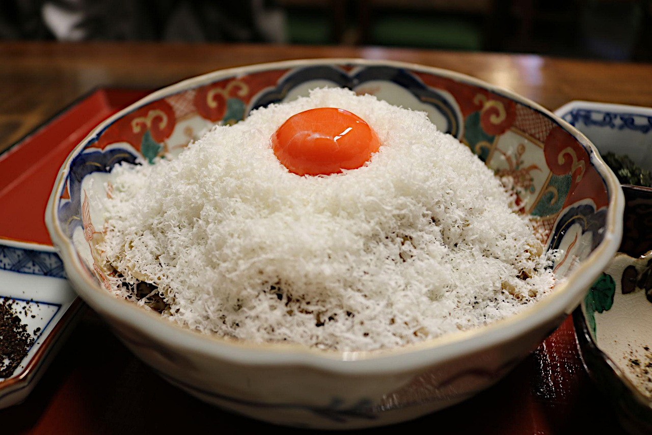 看板メニューの醍醐蕎麦