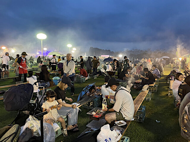 2025年の焼肉カーニバルの様子