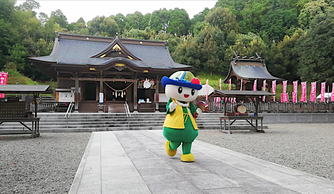 都農神社のつのぴょん
