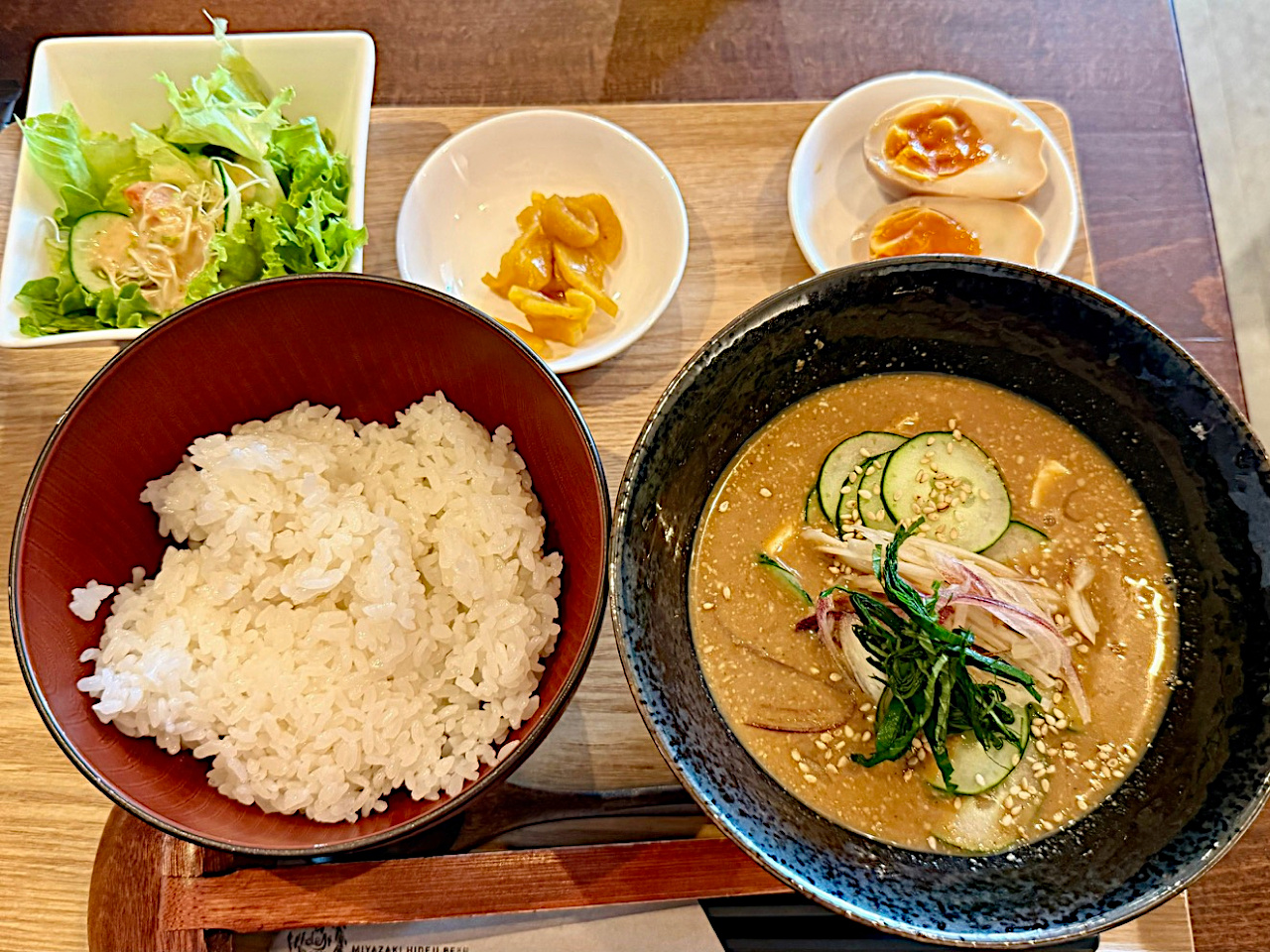 名物「冷や汁」ランチ