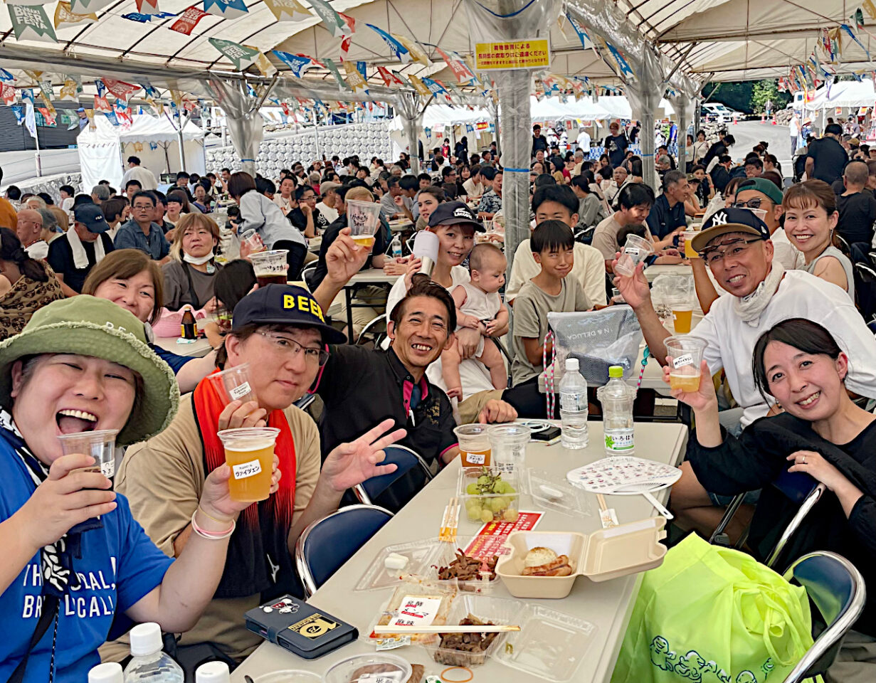 みんなで乾杯
