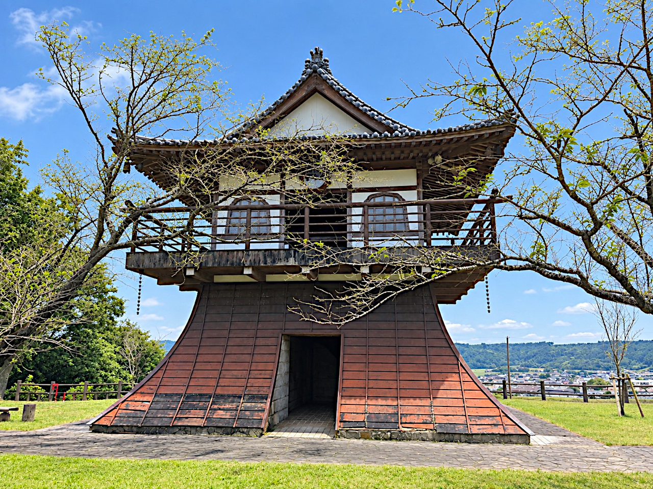 お城型の時計台